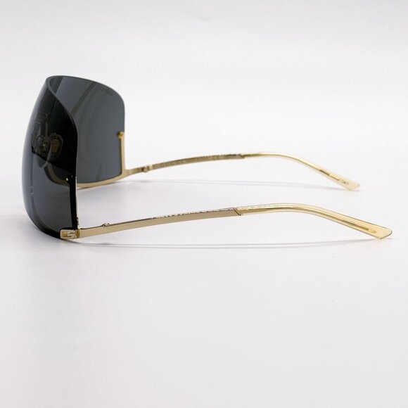 NEW GUCCI GG1560S 001 SHIELD GOLD UNISEX SUNGLASSES GUCCI main image 5